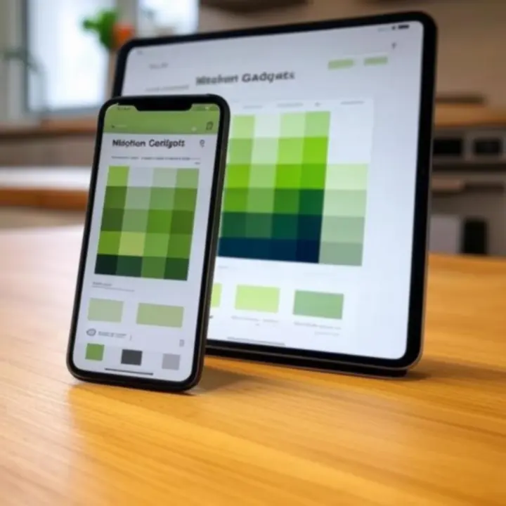 Widok mobilny sklepu KitchenLabX z gadżetami kuchennymi