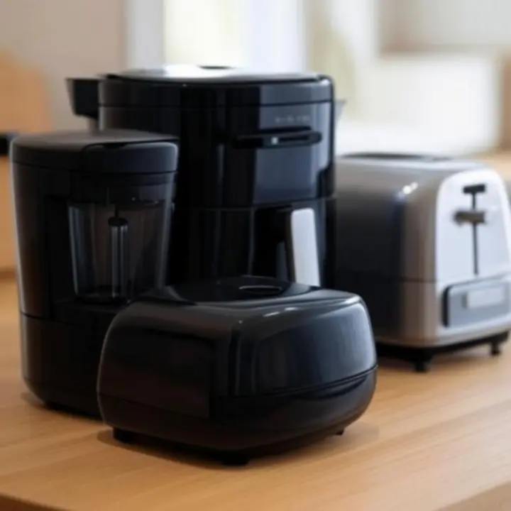 Prezentacja najwyżej ocenianych gadżetów kuchennych KitchenLabX na blacie kuchennym